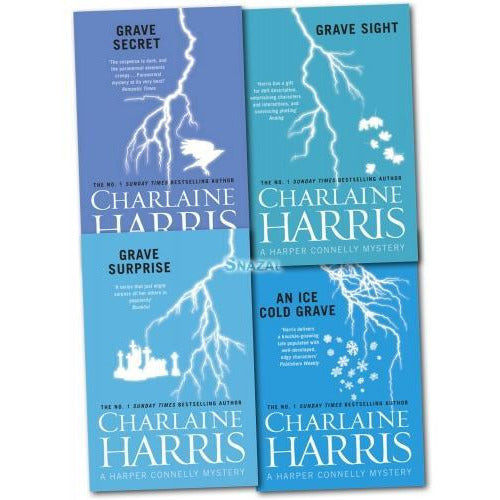 Charlaine Harris 4 Books Collection Set Pack Harper Connelly Mysteries Series - 第 2/2 張圖片