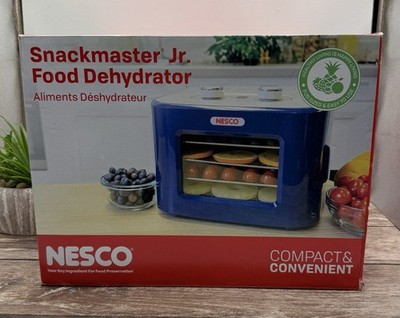 NESCO FD-41B Snackmaster Jr Food Dehydrator-Jerky, Fruit, Herbs, 4 Trays Compact