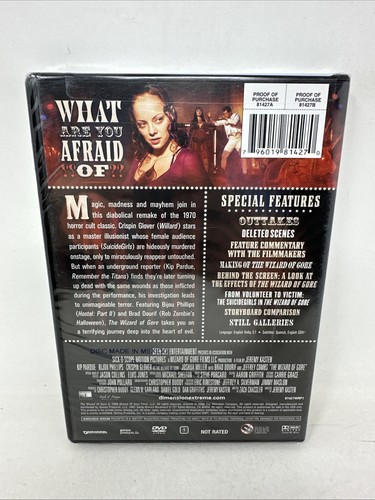 Der Zauberer von Gore (DVD, 2008, ohne Bewertung, Dimension Extreme) NEU & VERSIEGELT!!! - Bild 3 von 3
