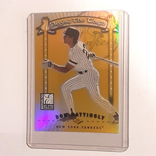 DONRUSS 2001 DON MATTINGLY / TODD HELTON PASSING THE TORCH BASEBALL CARD 217/500