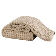 Microfiber Waffle Face Towels, 2 Pieces, Soft, Absorbent, Fast Drying, Lint F...