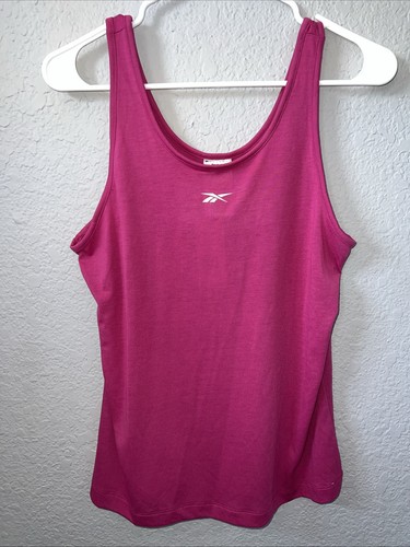 Neu Reebok Pink Dynamic Training Supremium Damen-Tanktop Shirt Größe Medium