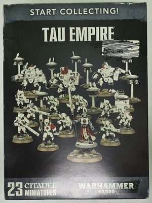 Start Collecting! Tau Empire Warhammer 40k Pieces Missing See Pictures