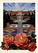 Montreal Botanical Garden Montreal Quebec Canada vintage postcard c979