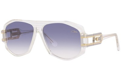 Cazal Legends 163 065SG Sunglasses Men's Crystal/Gold/Grey Gradient Pilot 59mm