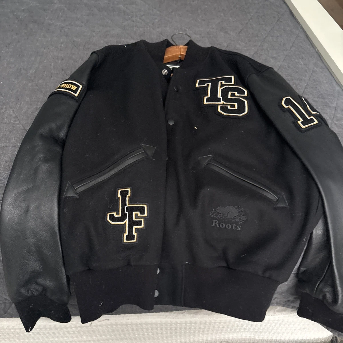 roots leather jacket products for sale | eBay