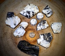 Aaa Quality White Buffalo Rough Slabs 217 Grams