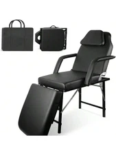 Professional Portable Tattoo Chair Foldable Massage Table Facial Bed Spa Chair