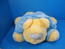 Animal Alley Baby My 1st Lion Plush Toys R Us Yellow Blue VTG 2000