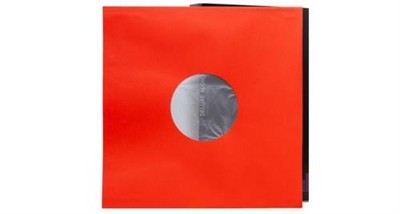 AUDIO ANATOMY: 100 RED LP - 12 INCH INNER SLEEVES AUDIOPHILE DELUXE POLY-LINED D