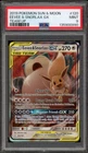 Pokemon Eevee & Snorlax GX Team Up Holo Ultra Rare #120 PSA 9 Mint