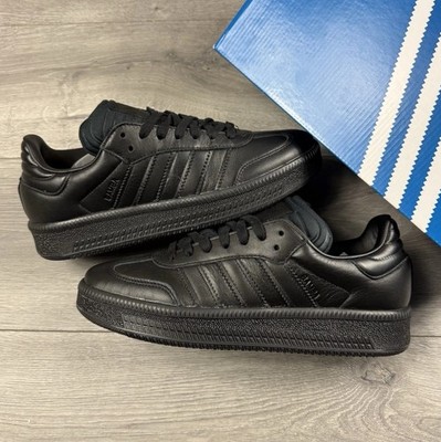 Adidas Samba XLG Leather ''Triple Black'' - Größe UK 9,5 / EU 44