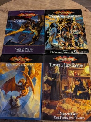 Dragonlance RPG (Hardcover, d20 System) - Campaign Setting, Towers of High Sorce