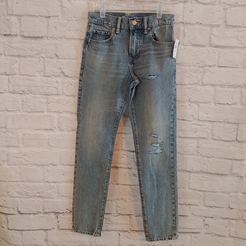 Gap Boys Size 12 Slim Taper Jeans New - Picture 1 of 3