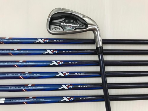 Callaway Steelhead XR Iron Set 5-9+Pw+Aw Graphite Shaft Flex-R 7pcs Golf Club - Bild 2 von 10