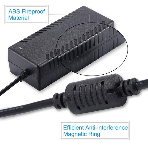 COOLM 24V 3A Power Supply AC to DC 72W Adapter Replacement 24V 2A 2.5A ...
