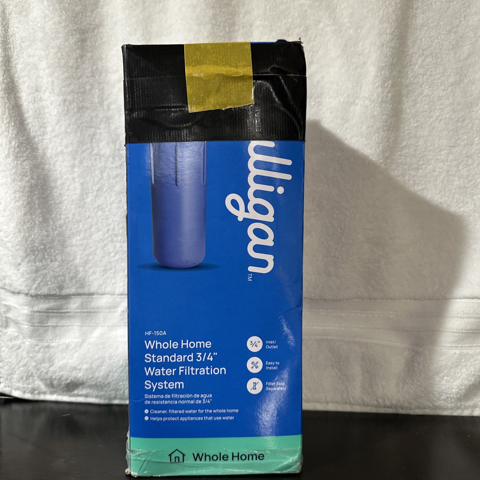Data Blue System Culligan HF 150A Whole Home Standard 3/4 In Water Filtration System New ...