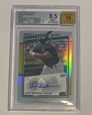2020 Panini Donruss Optic Signature Series Ricky Henderson HOLO AUTO SSP 1/10 