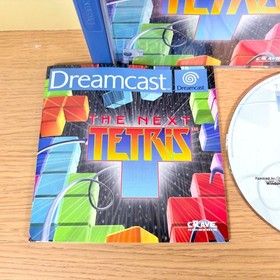 The Next Tetris Sega Dreamcast Crave Entertainment Puzzle Video Game with Manual