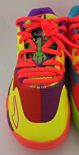 Puma LaMelo Ball MB.01 "Be You" Zapatos de Baloncesto Juveniles Reino Unido 3 – 376889-01 Raros - Imagen 3 de 15