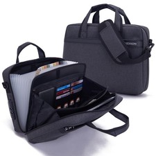 Heavy Duty Accordion File Organizer with Handle Expanding Document Storage