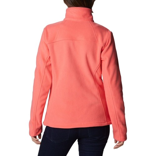 Columbia Jacke Damen M orange Reißverschlussjacke Fleecejacke Damen Trek II Outdoor - Bild 10 von 10