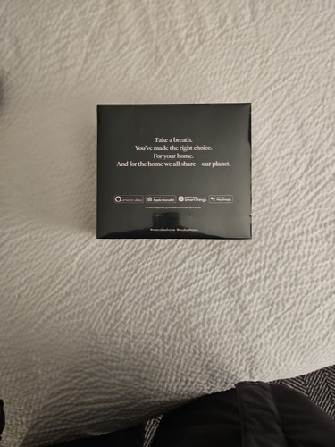 Ecobee EB-STATE6L-01 Smart Thermostat Enhanced Black SEALED - Picture 2 of 2