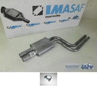 Imasaf Auspuff VorschalldäMpfer für Mercedes S-Klasse (W116) 280 SE 1978-1980