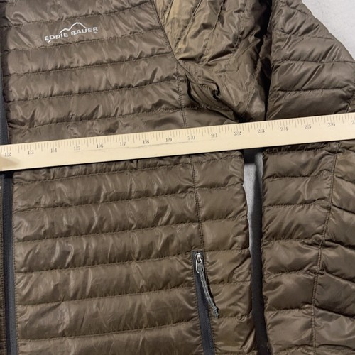 Eddie Bauer Jacket Mens Medium EB650 Down Puffer Packable Lightweight Outdoor - Picture 3 of 8