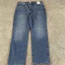 J Crew Jeans Womens 29 High Rise Classic Vintage Straight Blue Denim NWT RT