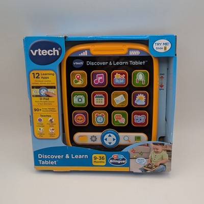 Toy VTech  English Spanish Discover & Learn Tablet Tested Work