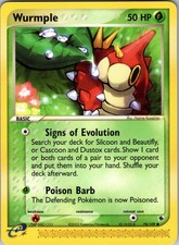 Pokemon TCG Wurmple 78/109 Ruby and Sapphire Regular LP Card on eBay