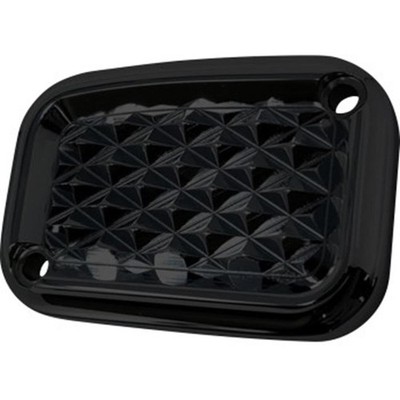 Covingtons Customs Black Diamondback Front Master Cylinder Brake Cover - C3076-B