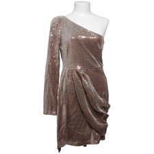 Peek & Cloppenburg, Cocktailkleid, Größe: M, Braun, Schlangenhaut, Damen #LZL