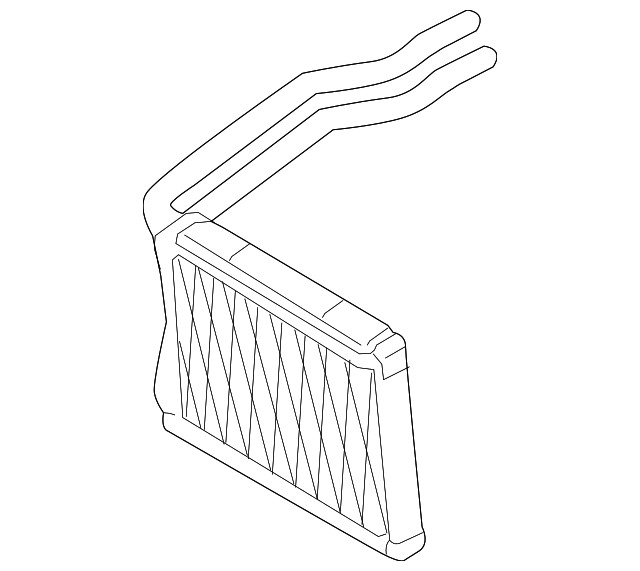 Núcleo del calentador para Kia Rio 2018-2023 (P/N 97138-H9000)