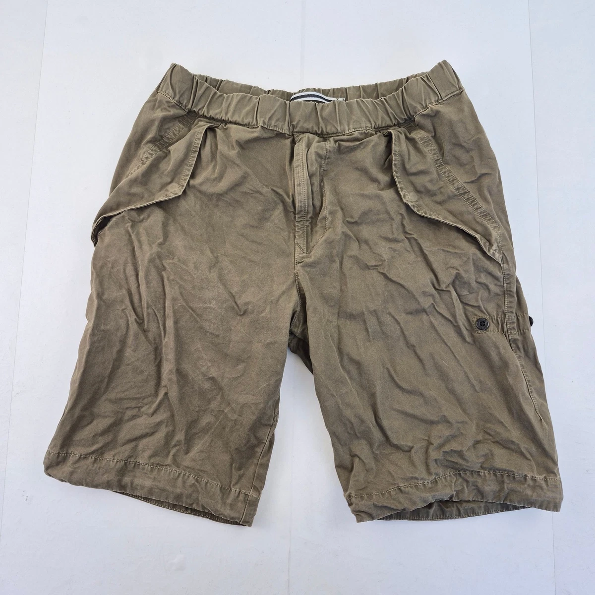 Pantaloni Cargo Corti Uomo Estivi Pantaloncini da Lavoro Tasche Laterali Eleganti Firmati Pantaloni Corti Militari Mimetici Cargo Bermuda Larghi Leggero Multitasche Shorts Trekking Spiaggia Palestra