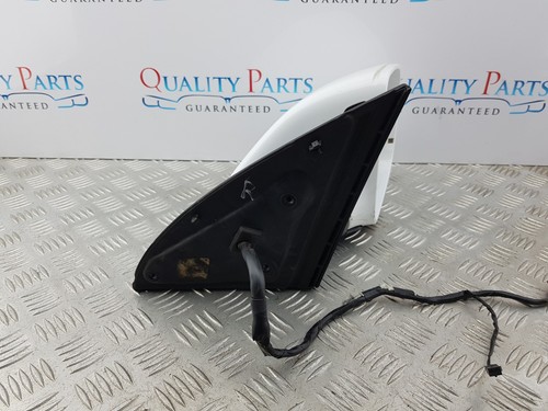 AUDI Q7 WING MIRROR RIGHT DRIVER SIDE IN WHITE LY9C POWER FOLD HEATED 4L 2009 - Picture 11 of 17
