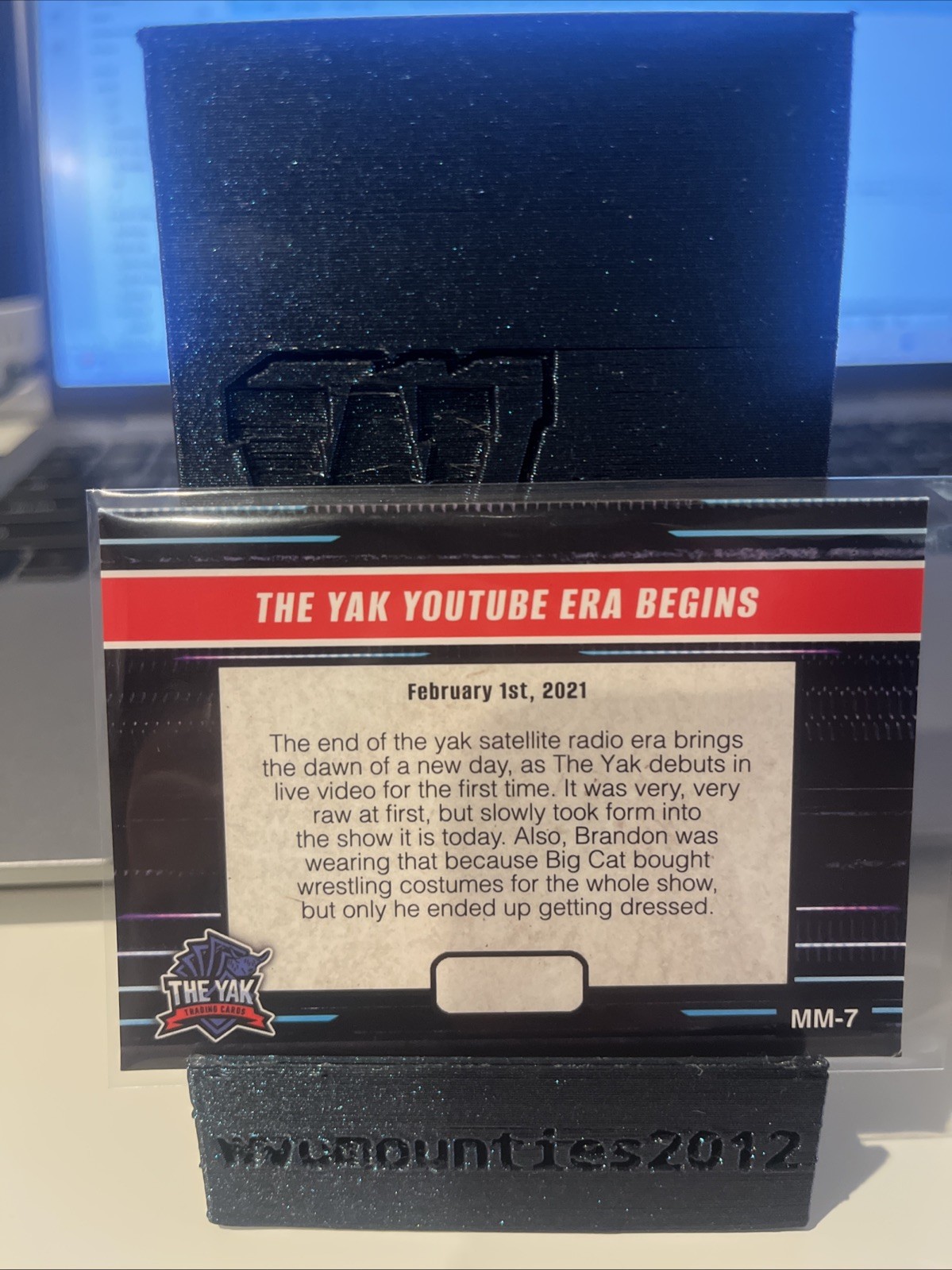 Barstool Yak Trading Cards- Series The Yak Youtube Era Begins MM-7