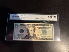 DBR 2004 $20 FRN Richmond Fr. 2089-E Legacy 63 PPQ Low Serial EE00003362A