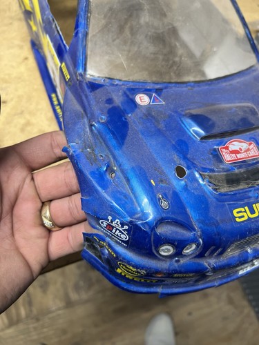 Vitage Kyosho Landamaxx Nitro 1/8 Rally SubaruRC Car 4WD - Picture 14 of 20