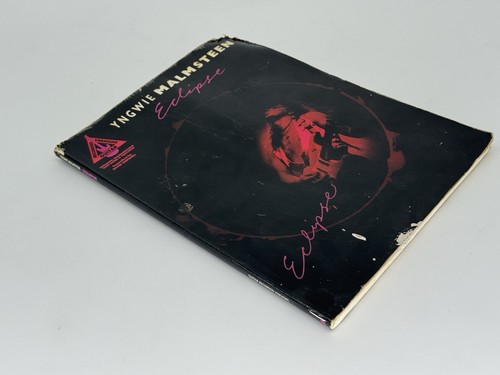 Yngwie Malmsteen, Eclipse, Guitar Recorded Versions, Songbook, 1991 Has Stains - Picture 3 of 11
