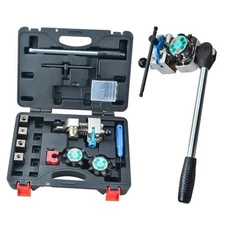 Brake Line Flaring Tool Kit, Single Bubble 45 & 37 Degree Flaring Tool Set