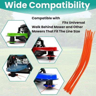 40pcs Wear Resistant Professional Trimmer Line String for Most Handheld Mowers