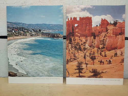 Vintage Pair Of Amtrak Dinning Car Menus 1960s-1970s
