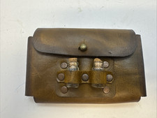 Leather Belt Pouch Bag Renaissance Medieval Cosplay Reenactment LARP Potion