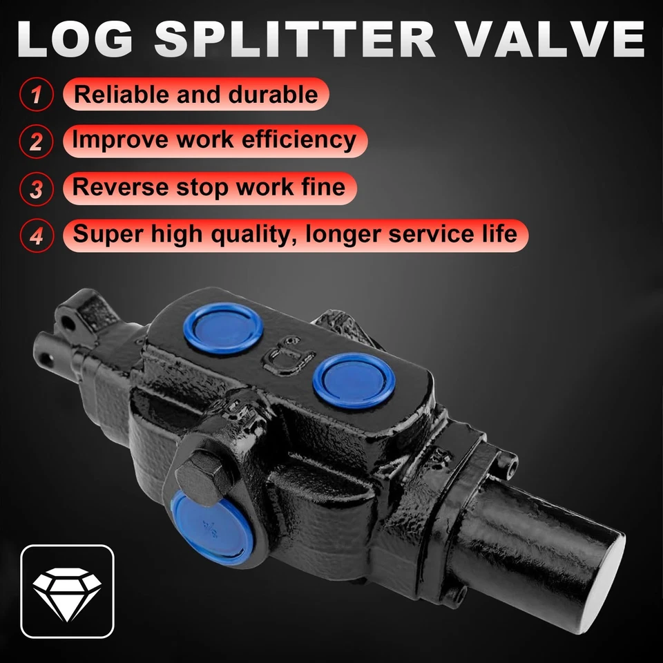 Válvula de control divisor de troncos para LS27 LS27T LS33T 522LS 831LS 918-0481A 917-0899 Foto 4 de 4