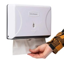 Wall Mounted Multi-Fold Paper Towel Dispenser Tri-Fold , White