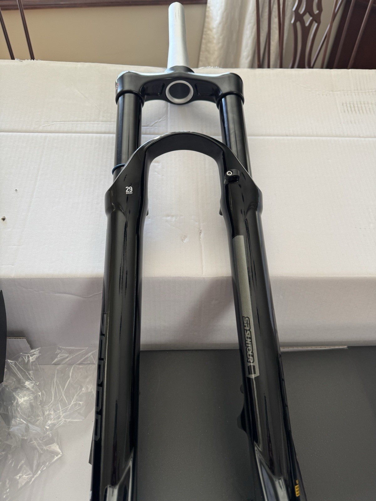 (New) SR Suntour Zeron Suspension Fork 29" Black Bicycle Fork for Mountain Bike (200.00 USD)