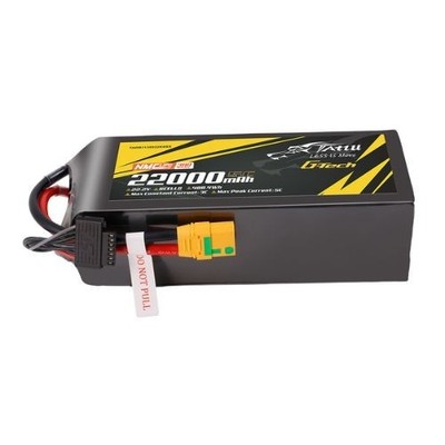 22000mAh 6S1P 5C 22.2V G-Tech Lipo Battery with XT90S-F Semi Solid State