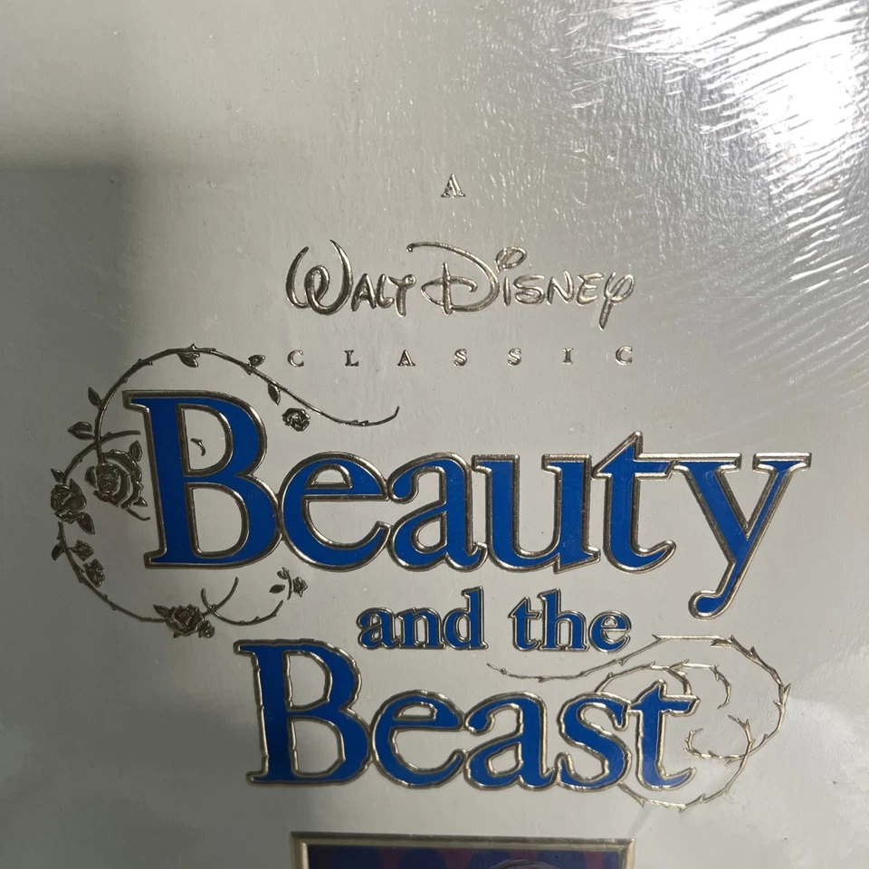 Vintage 1992 New Walt Disney BEAUTY AND THE BEAST Deluxe Collectors Edition VHS Foto 2 de 4